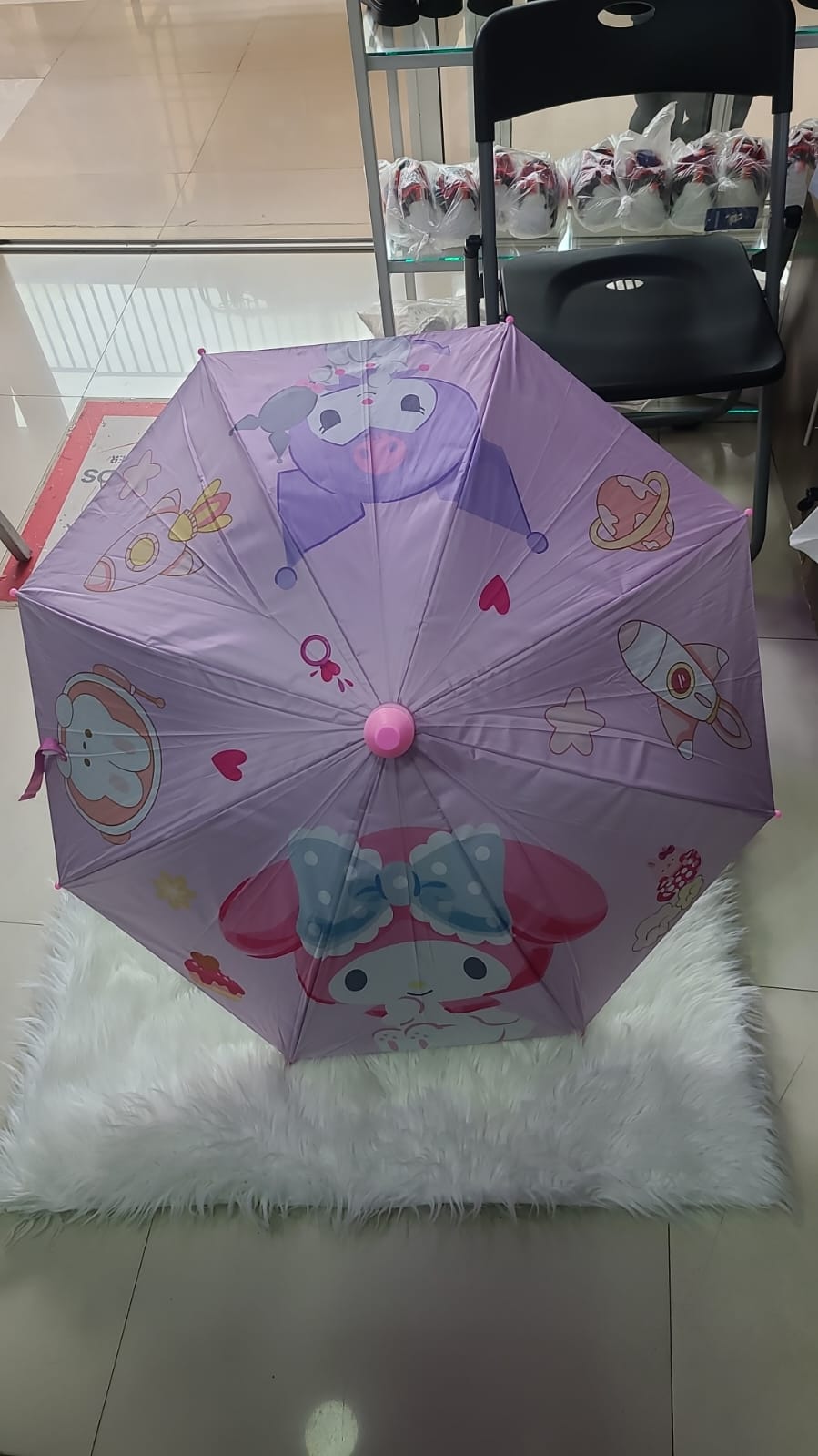 Girls Umbrella | Cartoon Rain Protection for Girls