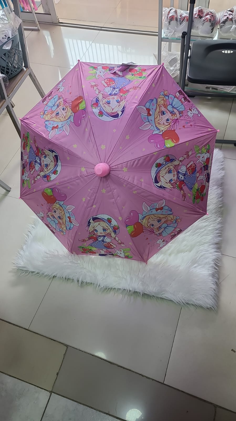 Girls Umbrella | Cartoon Rain Protection for Girls