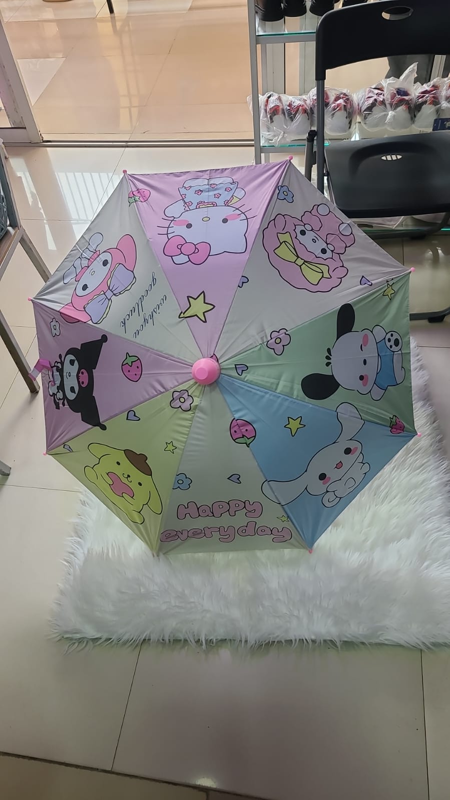 Girls Umbrella | Cartoon Rain Protection for Girls