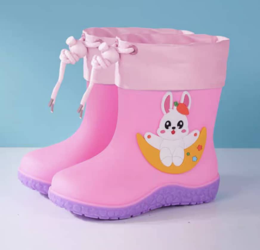 Kids' Rain Boots| Waterproof Boys & Girls  Boots | Non-Slip Soles | Sizes 26–35
