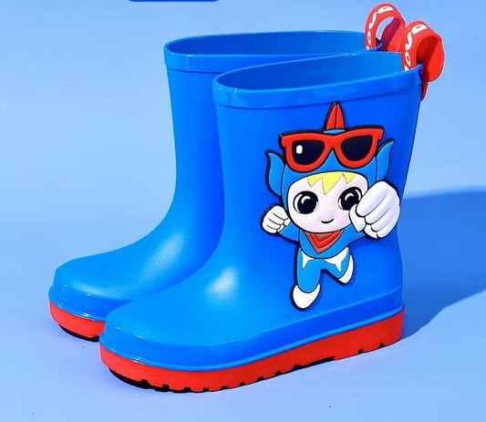 Kids' Rain Boots| Waterproof Boys & Girls  Boots | Non-Slip Soles | Sizes 26–35