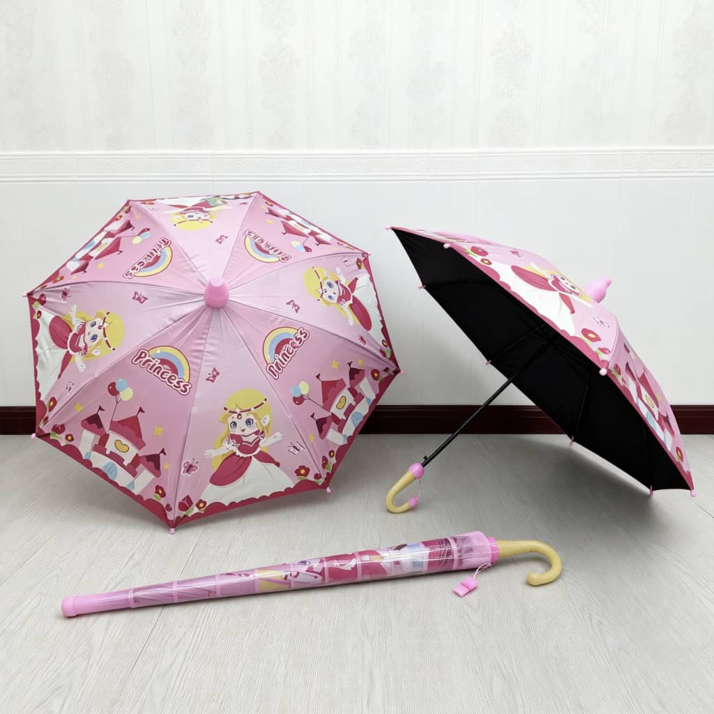 Girls Umbrella | Cartoon Rain Protection for Girls