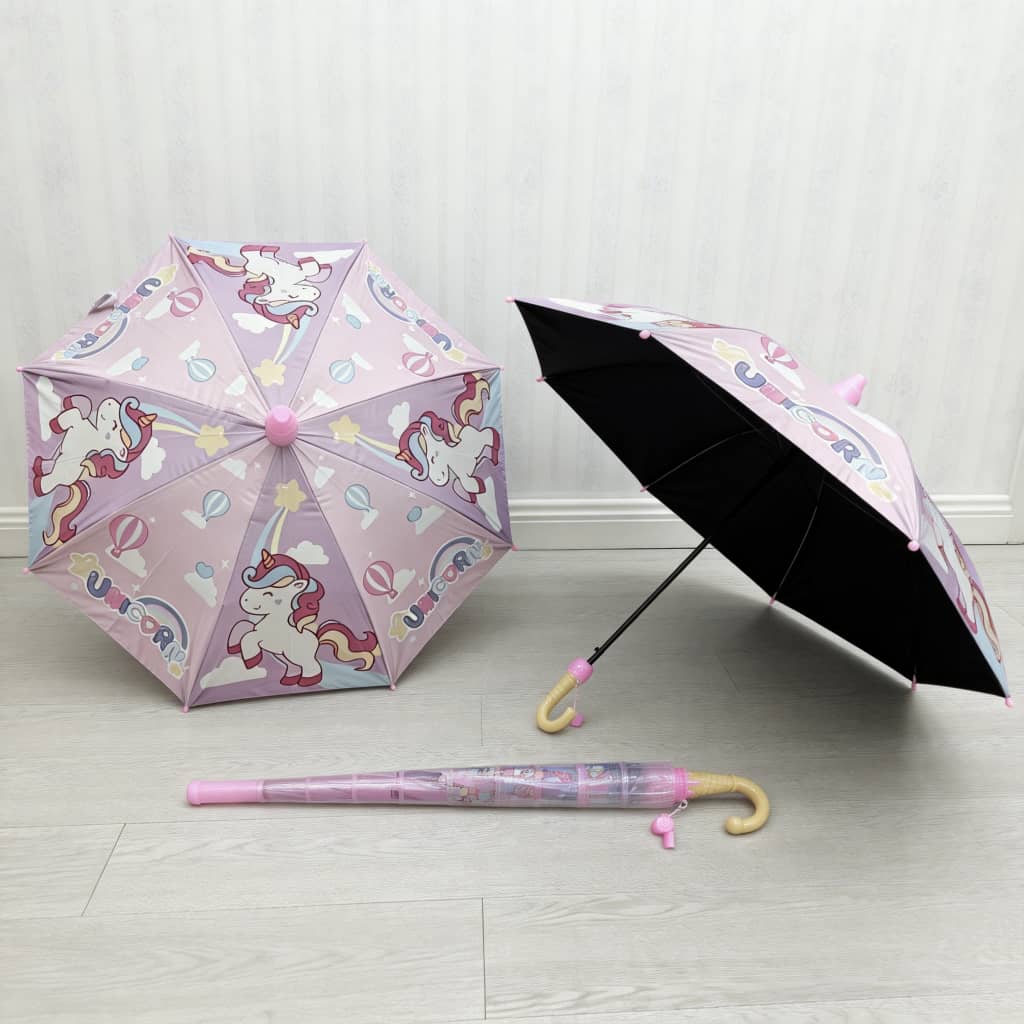 Girls Umbrella | Cartoon Rain Protection for Girls
