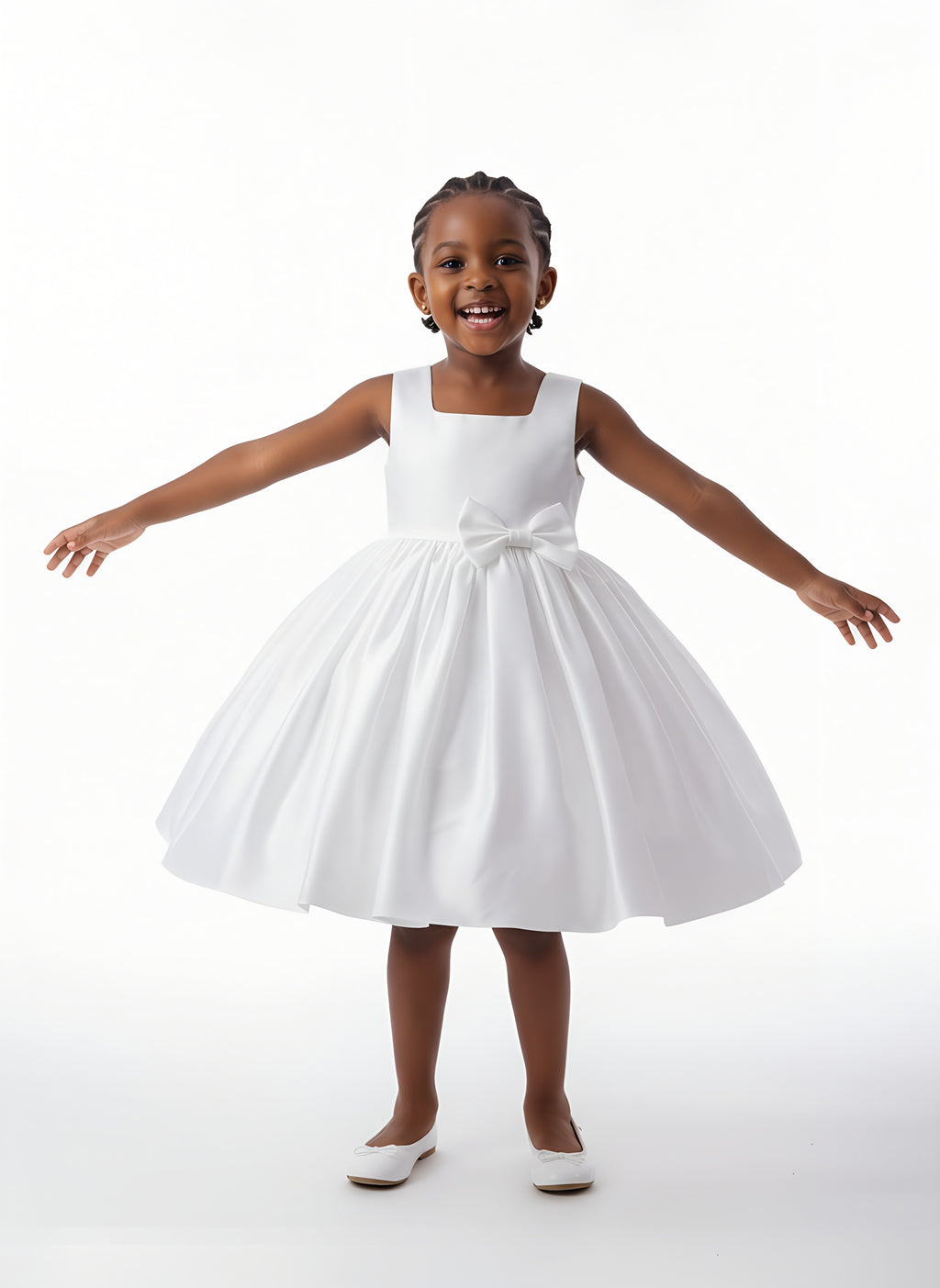 Girls Sleeveless Funky Dress | Sizes: 70, 80, 90, 100, 120 | Trendy Kids Wear