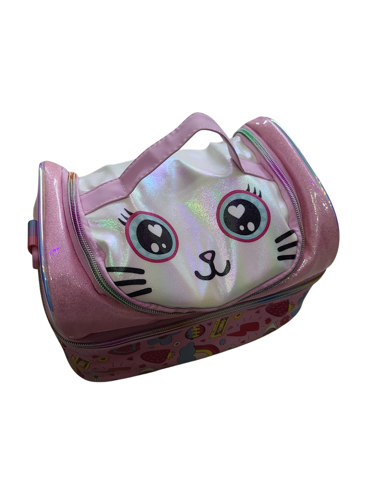 Cat-Themed Lunch Bag for Kids | Cute & Durable Lunch Carrier