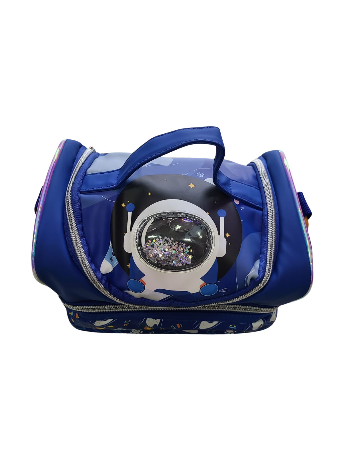 Space-Themed Lunch Bag for Kids | Durable & Spacious Lunch Carrier