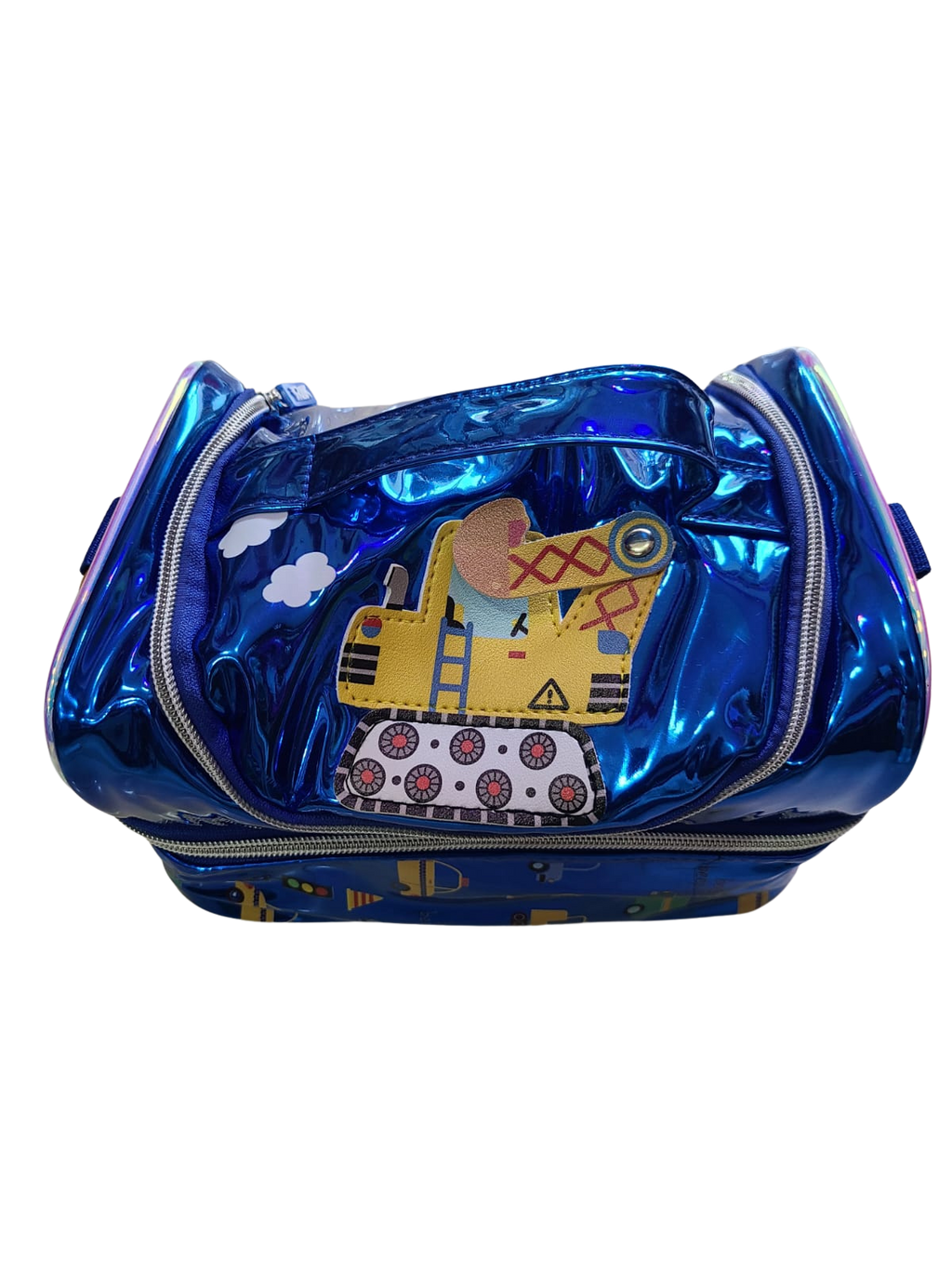 Excavator-Themed Lunch Bag for Kids | Durable & Spacious Lunch Carrier