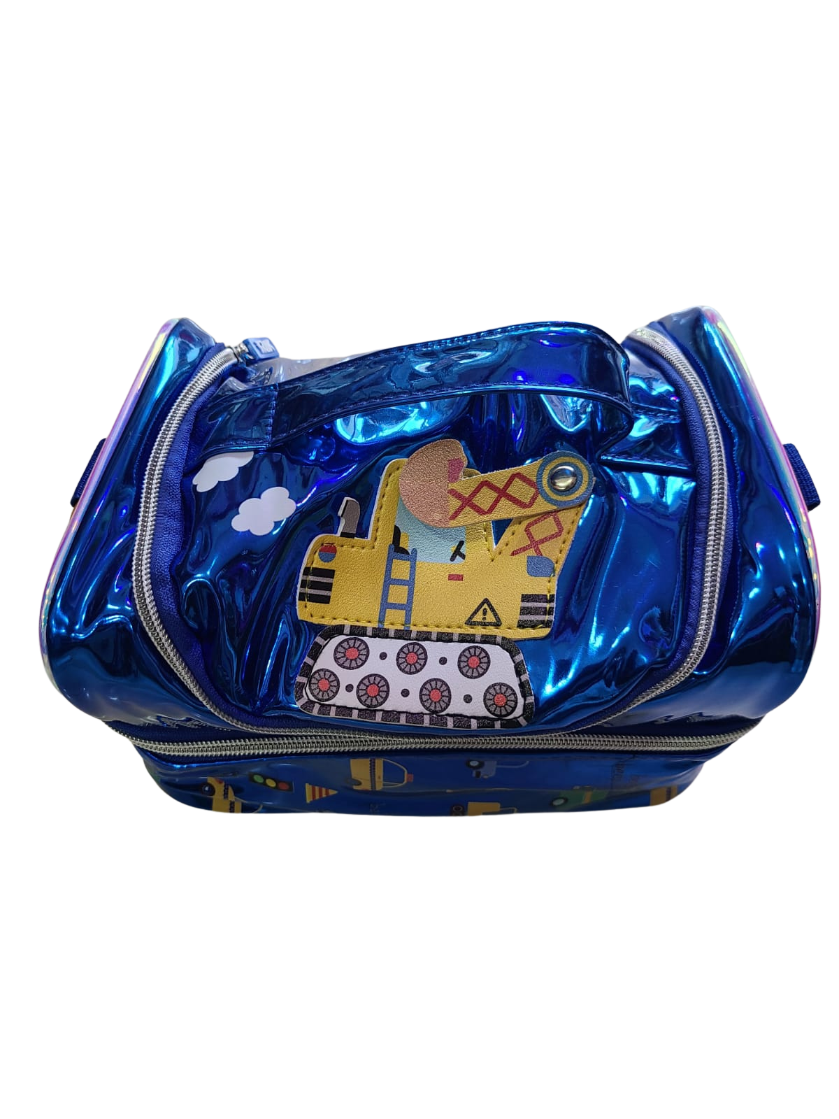 Excavator-Themed Lunch Bag for Kids | Durable & Spacious Lunch Carrier