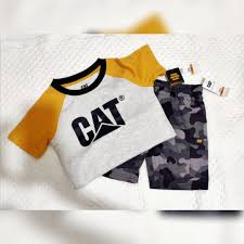 Two piece CAT Short Set
