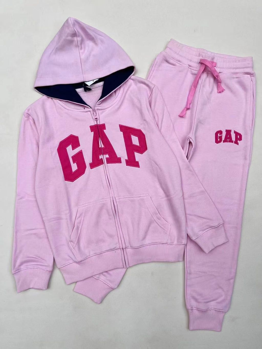 Pink kids tracksuit