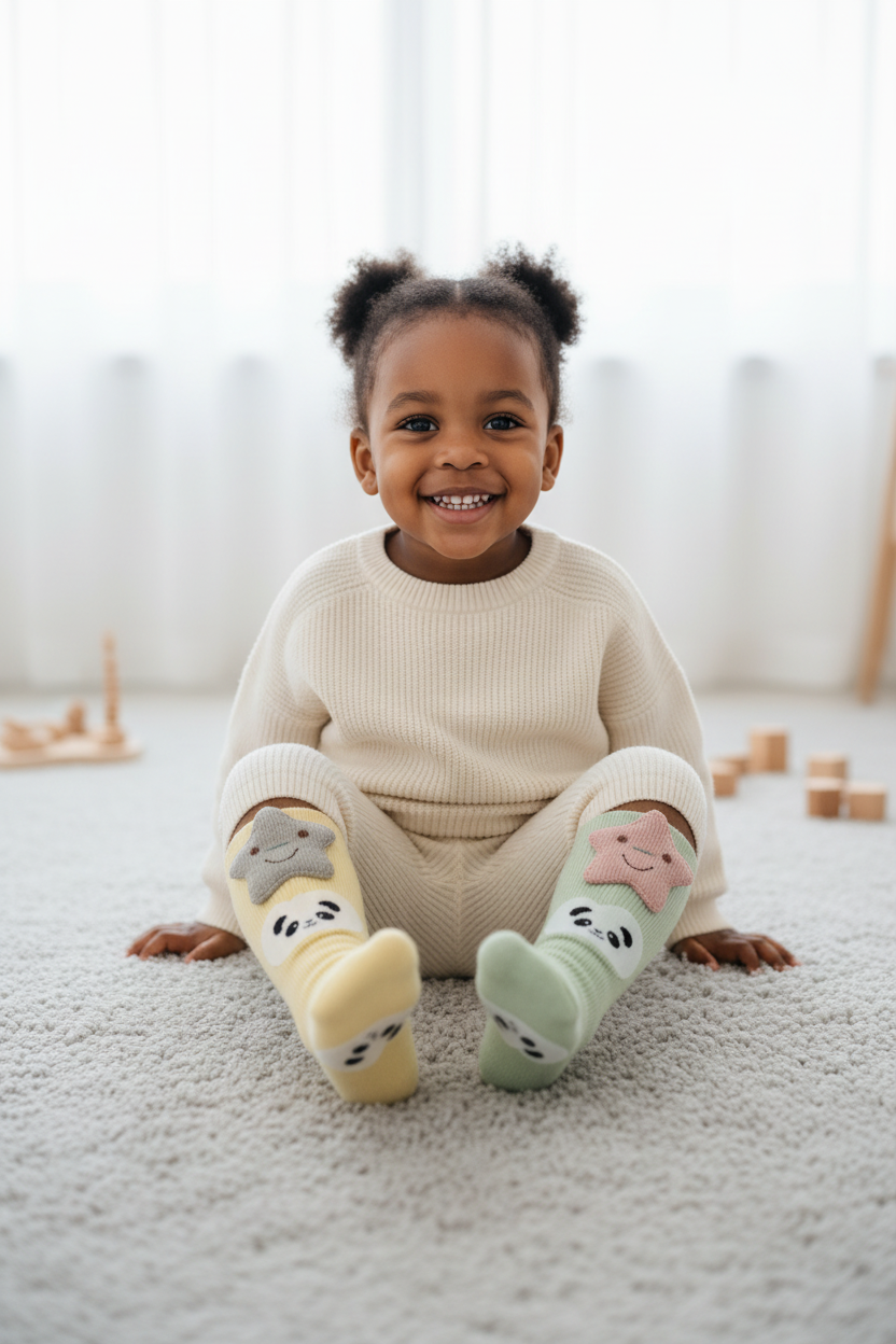 Baby Socks | Soft Infant Socks | Sizes: 0–6M, 6–12M, 1–2Y