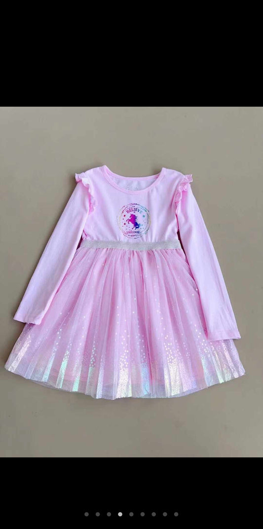 girls unicorn dress