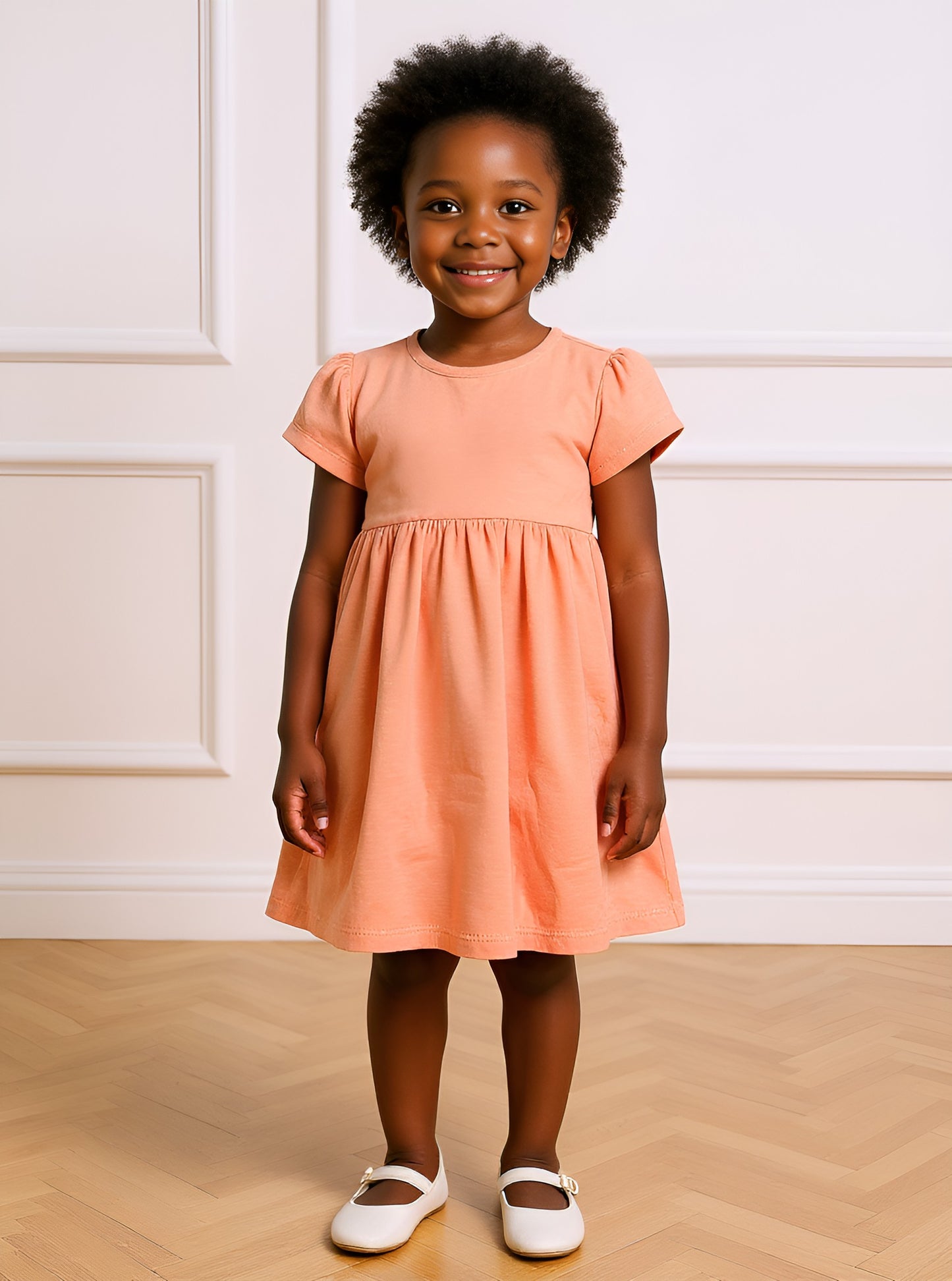 Girls Cotton Dress | Soft & Breathable | Stylish Everyday Wear