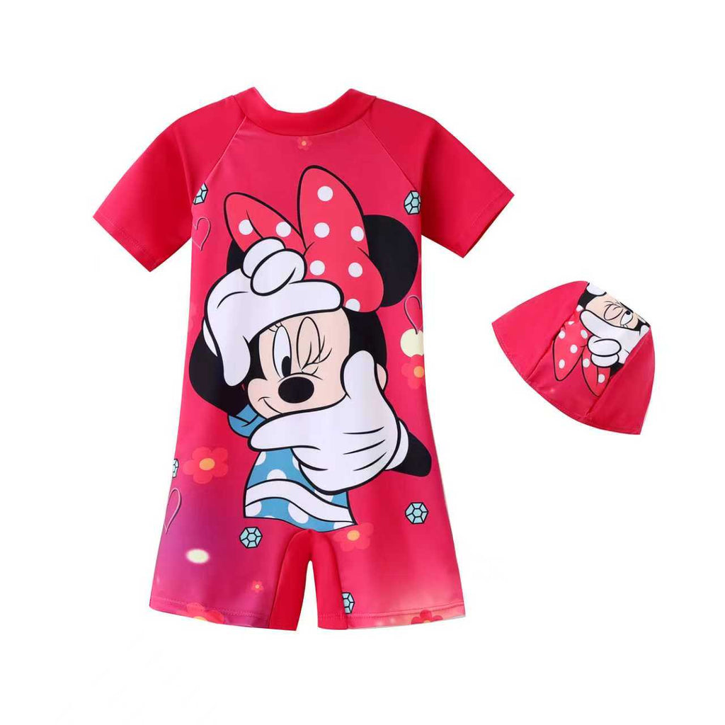 Girls’ Swimming Costumes |Mickey mouse| Comfortable & Stylish Swimwear