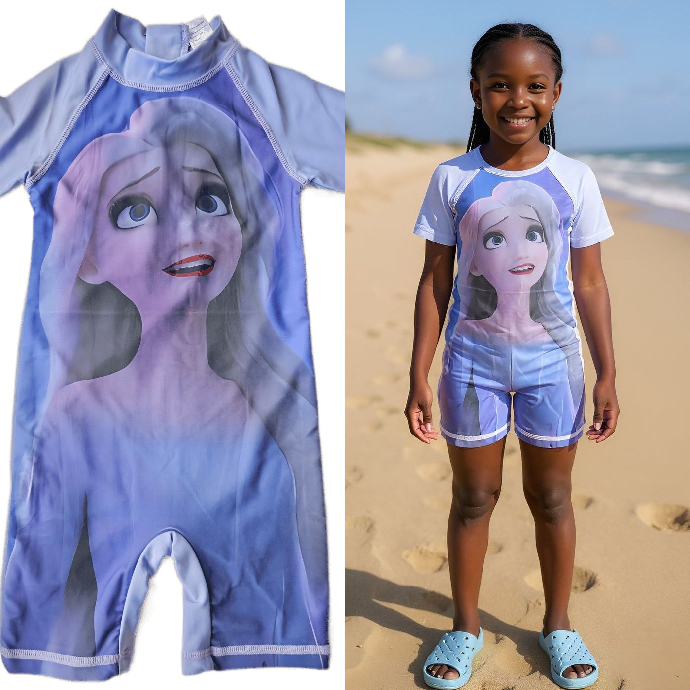 Girls’ Swimming Costumes | Frozen, Unicorn & Colorful Designs | Comfortable & Stylish Swimwear