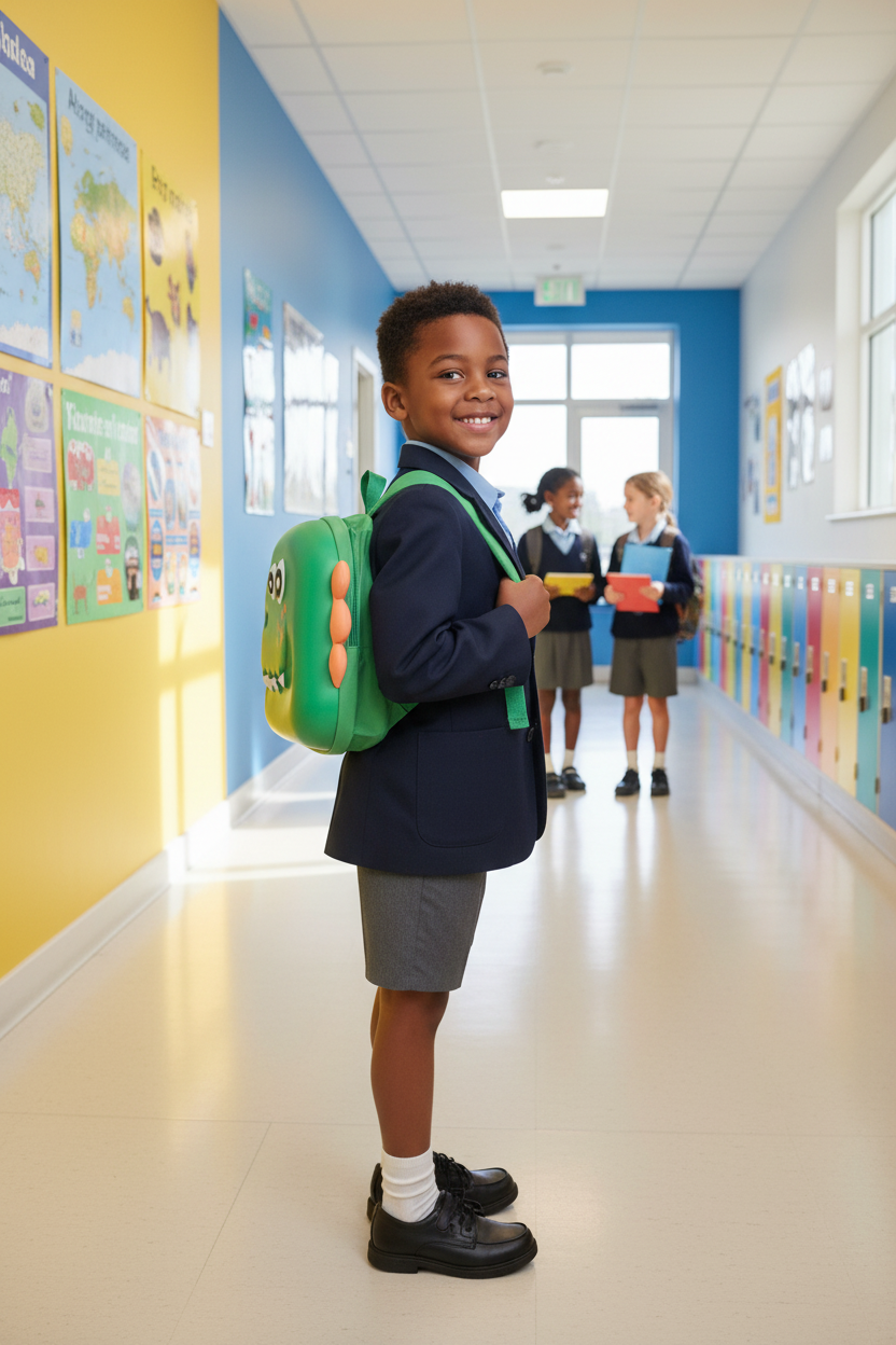 Boys’ Dinosaur Hard Shell Backpack | Kids School & Travel Bag