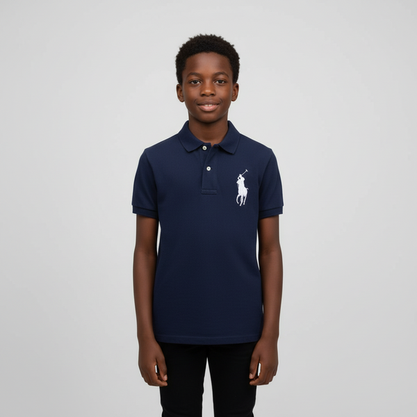 Big Boys polo T-shirt from ages 11 to 15  Comfortable and trendy 100% cotton