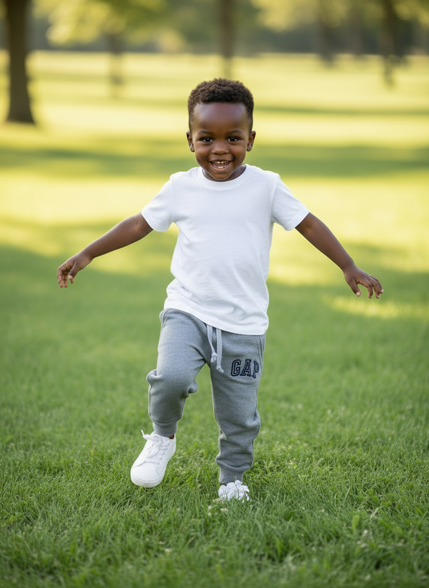 GAP Quality Sweatpants for Kids|  Grey & Blue | 4yrs - 12yrs