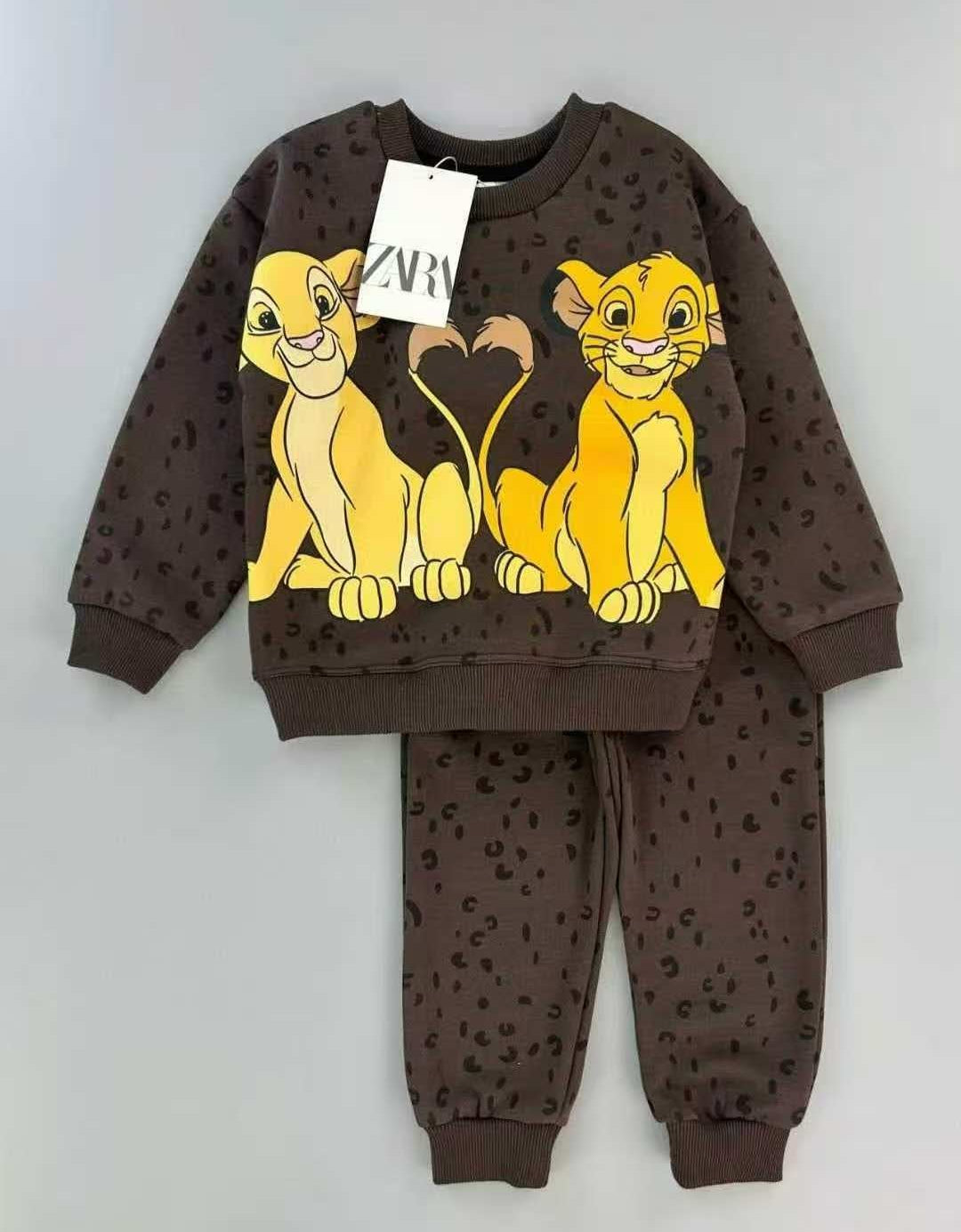 Hakuna Matata Kids Brown Set | Comfortable Outfit | Sizes 2–8 Years