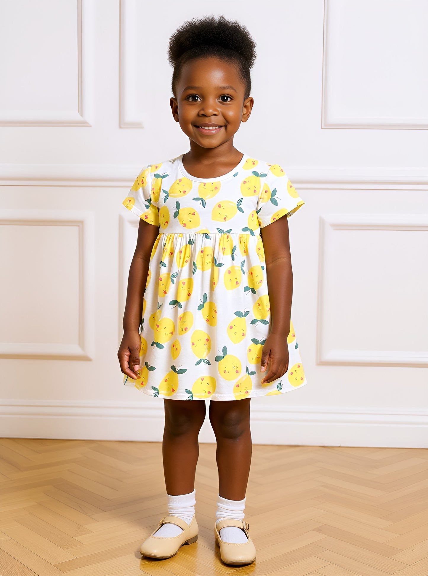 Girls Cotton Dress | Soft & Breathable | Stylish Everyday Wear