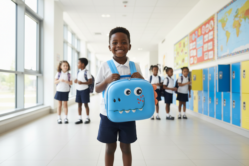 Boys’ Dinosaur Hard Shell Backpack | Kids School & Travel Bag