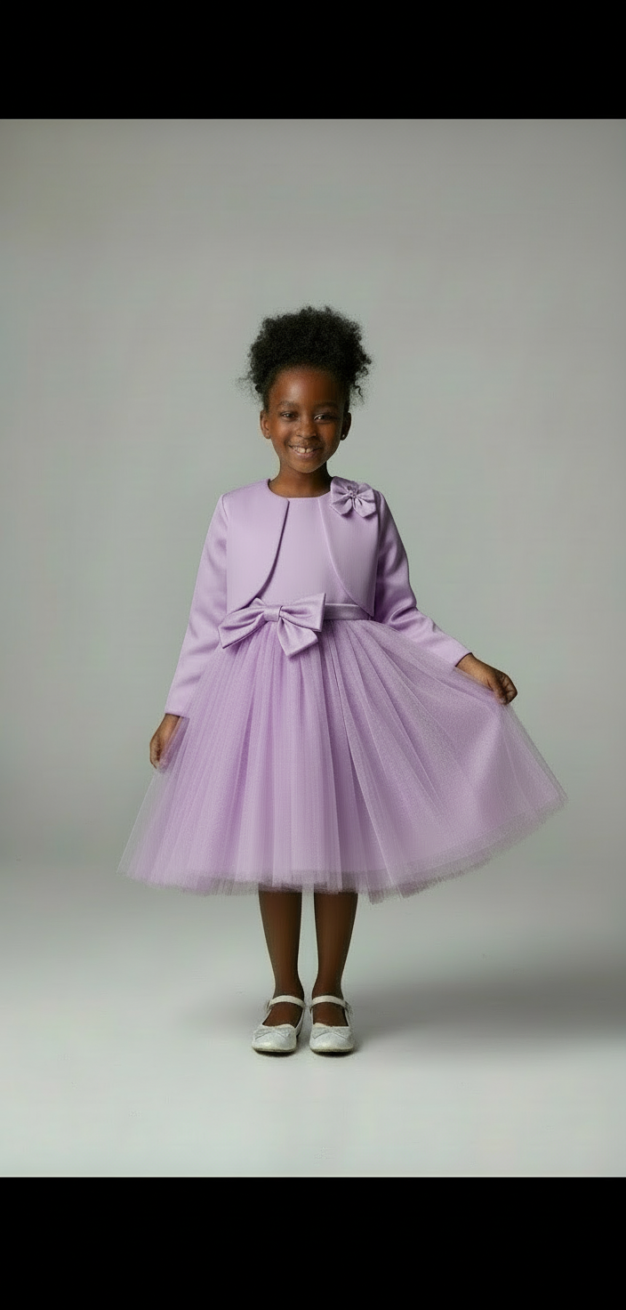 Girls long sleeve dress