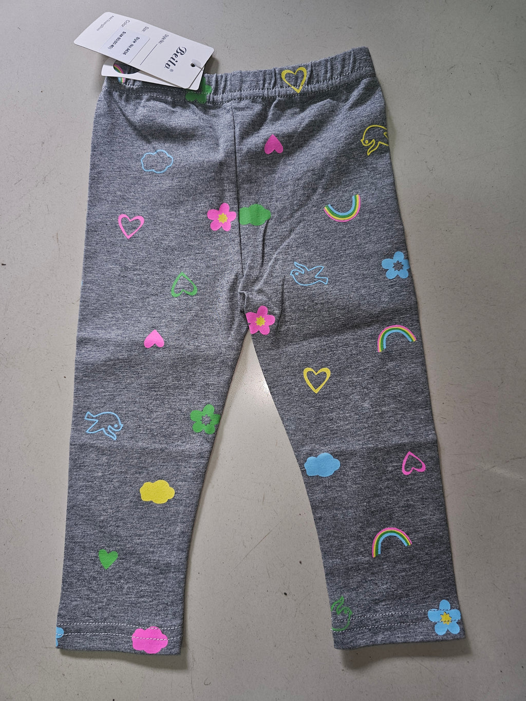 Rainbows Girls' Tights | Sizes 60 & 70 | Soft, Stylish & Comfortable