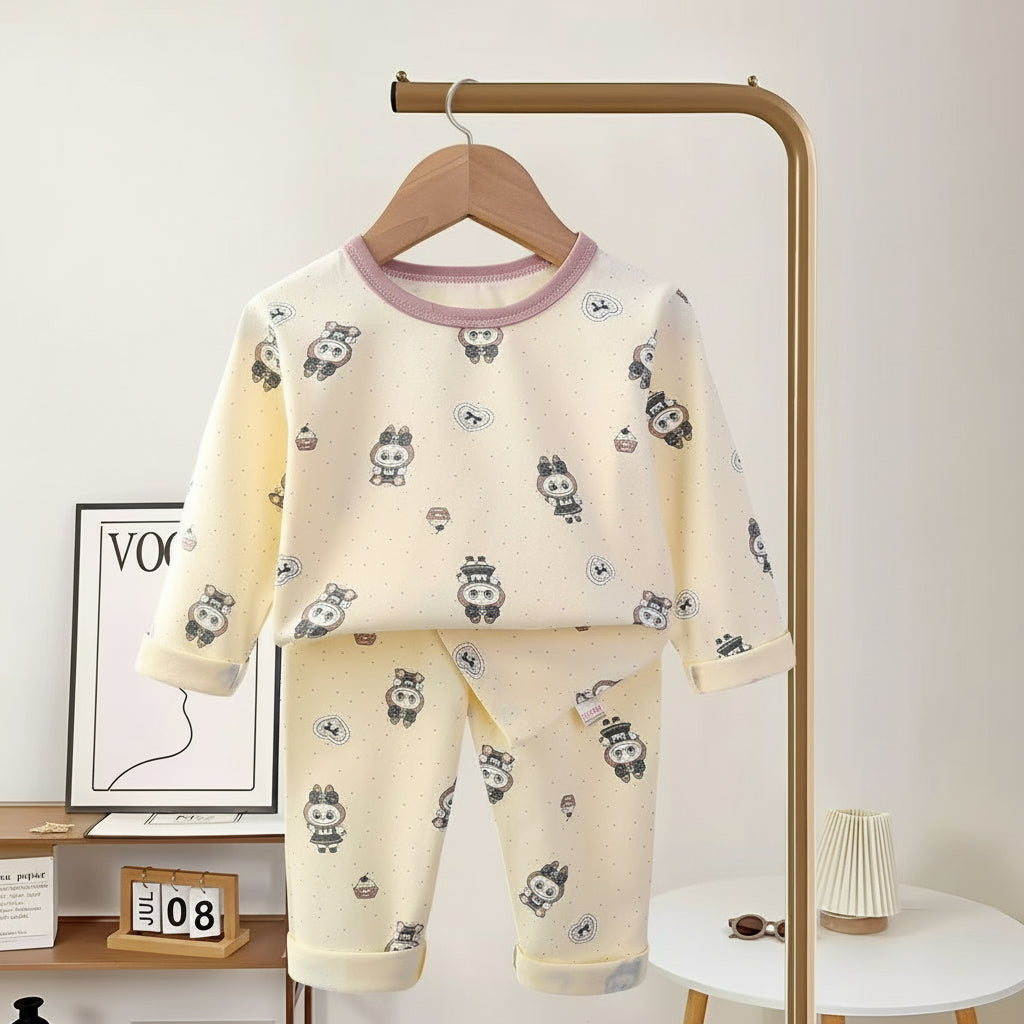 Cream boys pajama