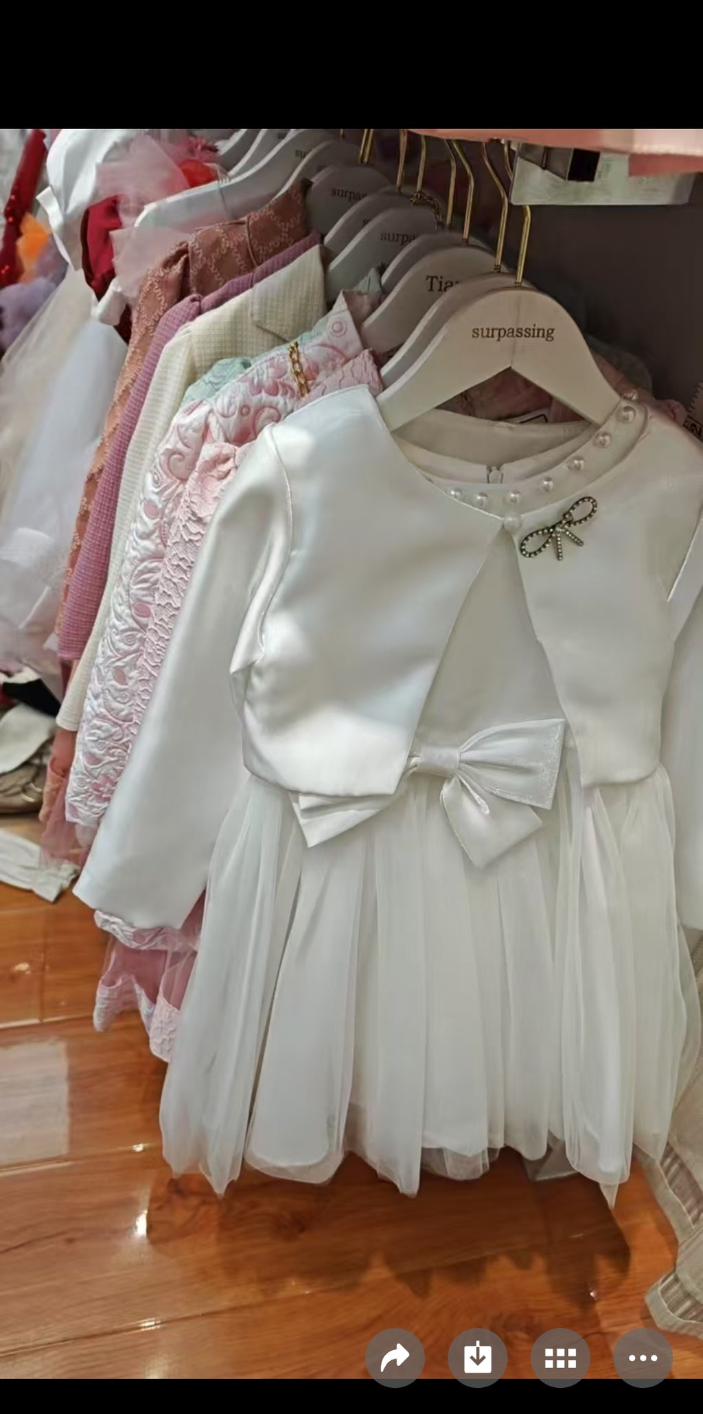 Girls long sleeve dress