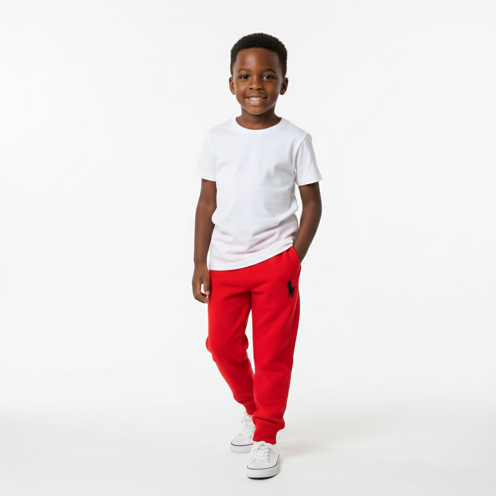 Polo Sweatpants | Sizes 3-9 Years | Comfortable & Durable